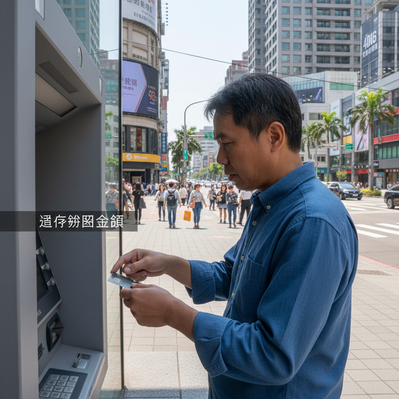台灣普發1萬元ATM領現啟動