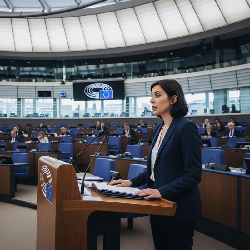 台灣副總統蕭美琴歐洲議會首度演說引發中國強烈抗議與安全事件