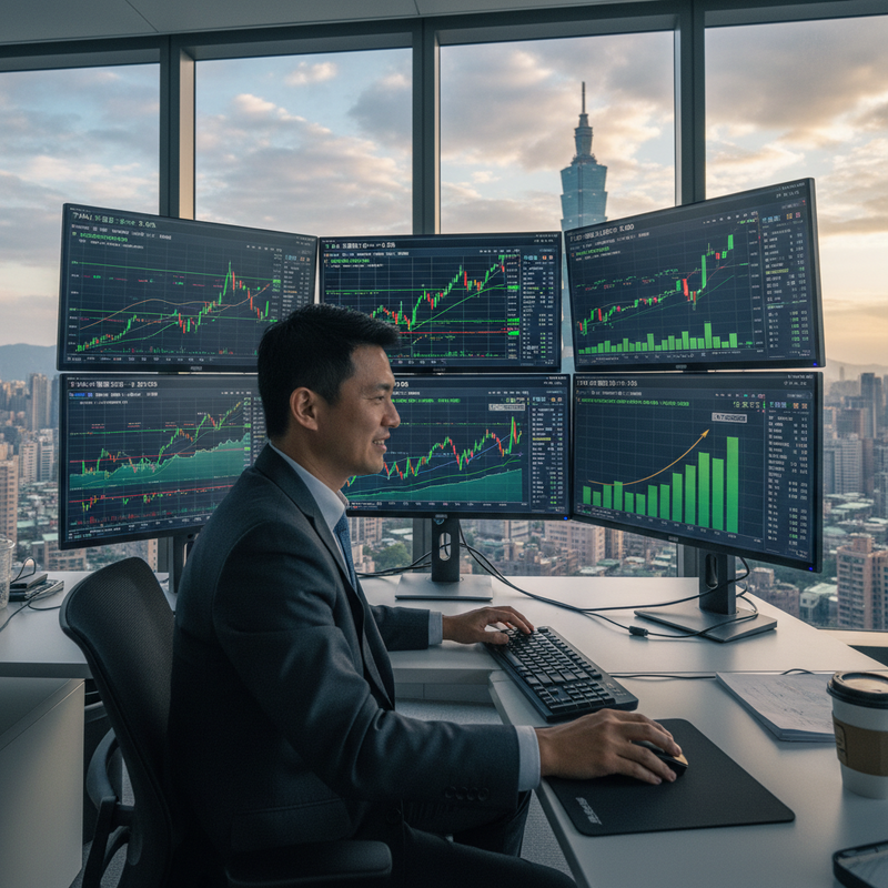 台灣11月中旬台積電創新高 外資回補權值電子股推台股反彈