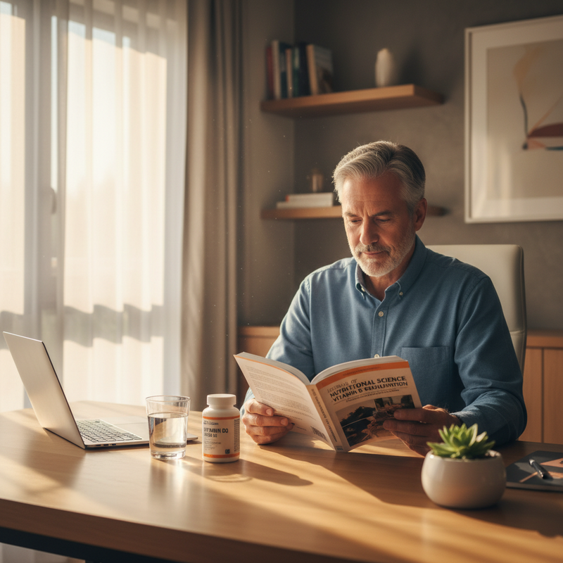 大型臨床證實每日補充維生素D 2000 IU可延緩老化約3年並保護端粒