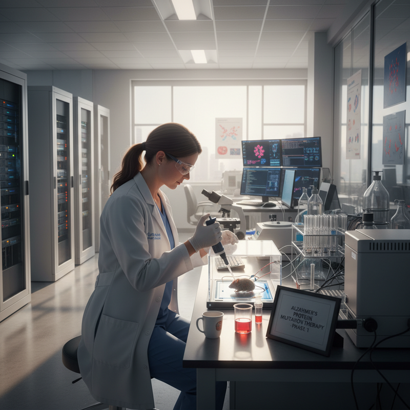 阿茲海默症研究中ADAMTS2基因影響蛋白質路徑示意