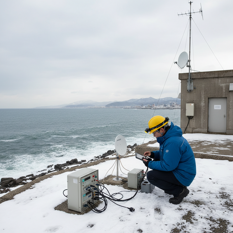 日本青森外海規模5.2地震波形圖