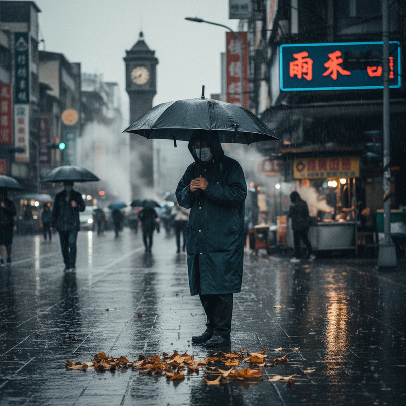 台灣週三起受兩波東北季風影響 全台降雨增 氣溫下降至12至15度