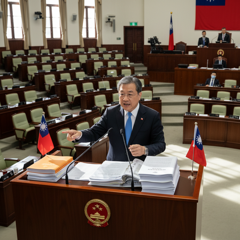 台灣立法院三讀通過公投綁大選修法