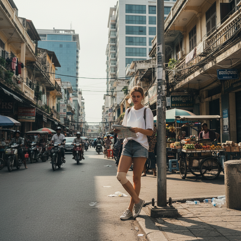 福建20歲女網紅2025年赴柬埔寨後失聯12月被發現流浪疑雙膝骨折