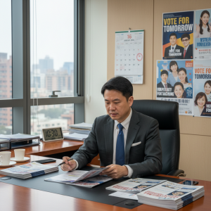 台中2026市長選舉國民黨1月16日協調提名黃暐瀚看好江啟臣勝出