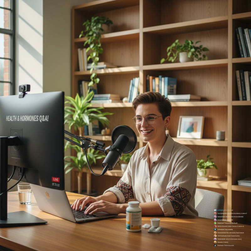 大陸跨性別網紅直播疑現抗愛滋藥物　引發健康與合法性爭議
