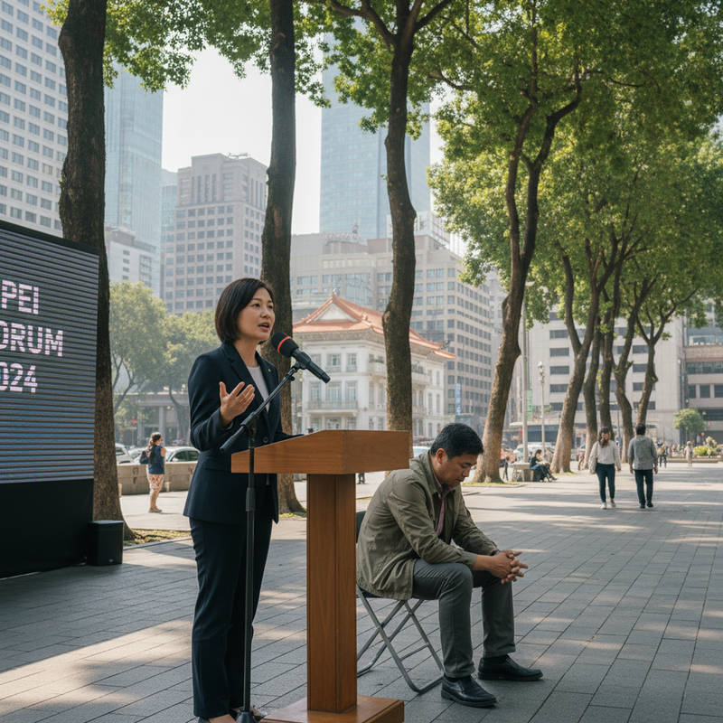 台北賈永婕公開談鄭南榕歷史認知致歉 丈夫反應引發社會討論