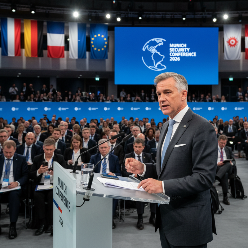 德國總理梅爾茨2026慕尼黑安全會議提出四大方案降依賴美國