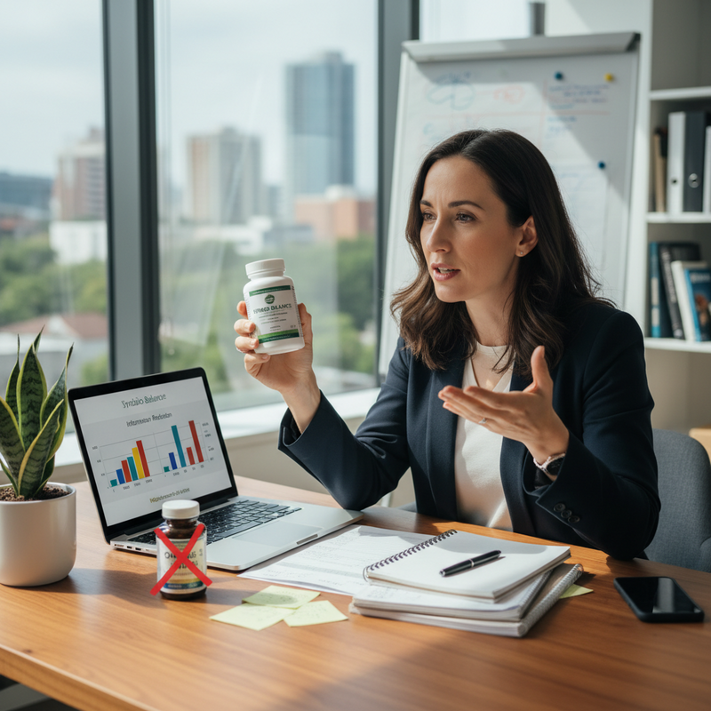 食安專家指出共生元抗發炎效益勝魚油,建議注重腸道健康調節