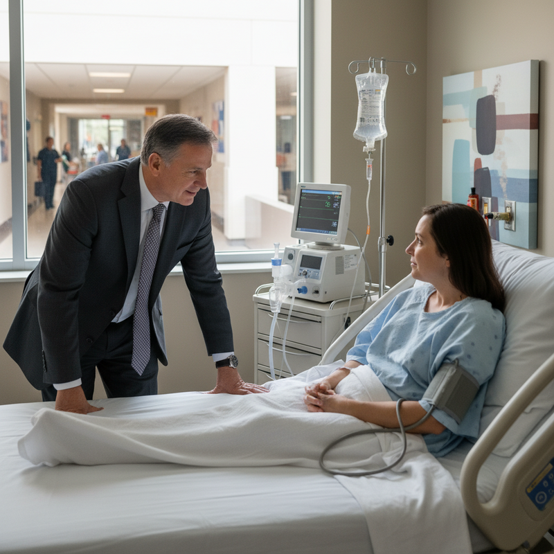 賴清德2026年2月8日南下高醫探視住院陳菊彰顯政治關懷與人事關注