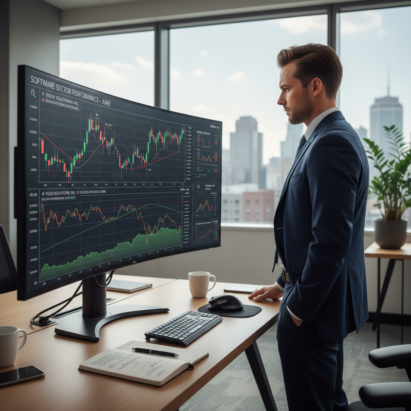 美國6月軟體股急跌引發AI投資邏輯重整疑慮