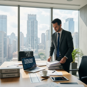 台中江啟臣：台美關稅協議預計2月中旬簽署，助出口與AI產業發展