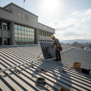 彰化縣府太陽光電設備拆除｜續約談判回饋比例未達共識導致撤除