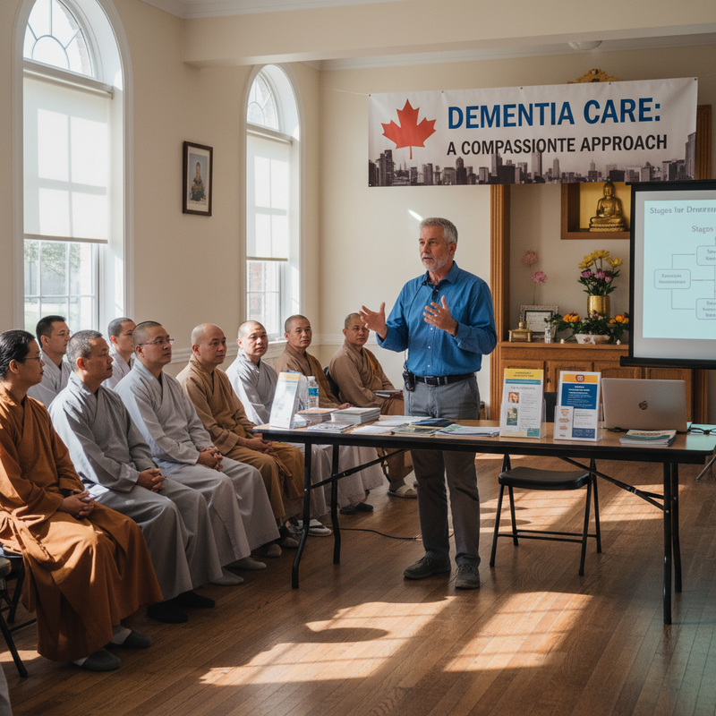 多倫多佛光山舉辦失智症講座 結合佛教社群推動友善照護與安全防護