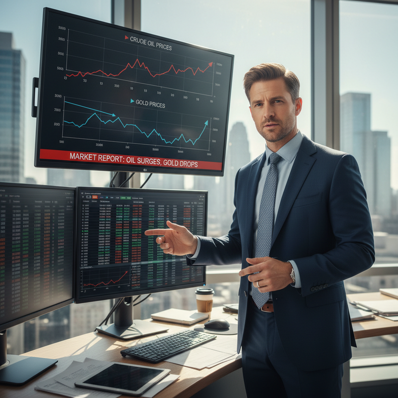 中東戰火推升油價，使避險黃金價格逆勢下跌反映避險動能減弱