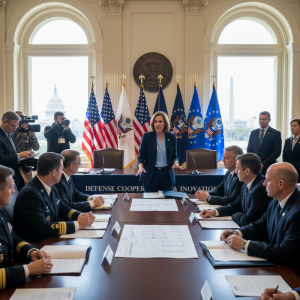 台中市長盧秀燕訪美推動軍購與防衛合作 強調戰爭風險需提升防衛能力