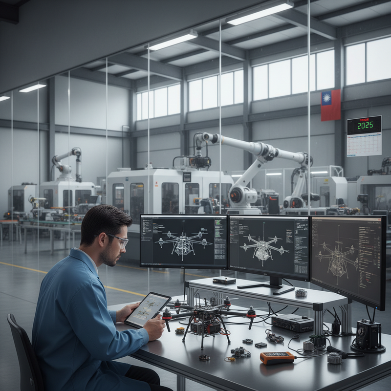 台灣無人機出口2025年增35倍｜推動非中國零件供應鏈成全球戰略樞紐