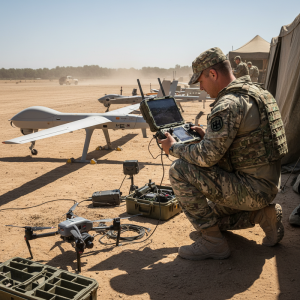 烏克蘭軍方發表無人機器人部隊攻佔俄軍陣地，展現協同作戰效能