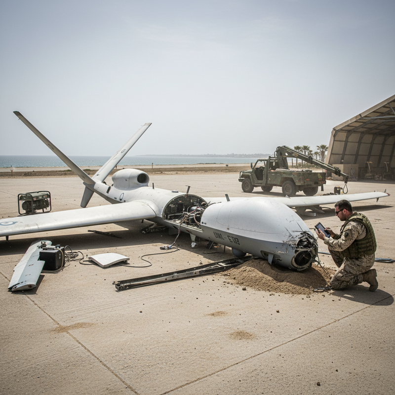 美海軍MQ-4C「人魚海神」無人機墜毀 定為最高級別事故