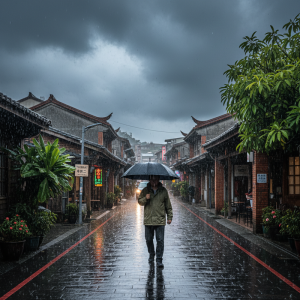 北台灣清明後水氣增強，周二鋒面雨勢最劇烈須嚴防雷雨豪雨
